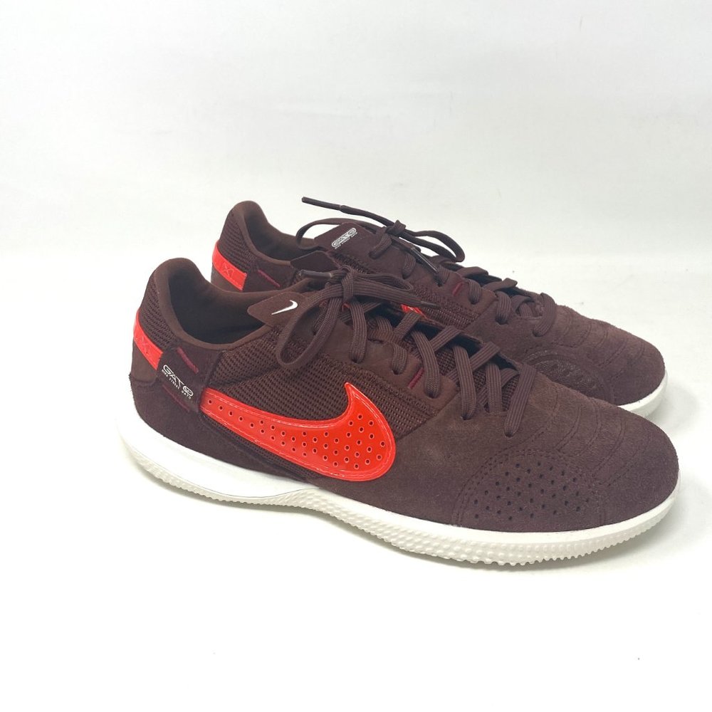 💖MEGA SALE💖NIKE Women  8 DC8466 266 STREETGATO Bronze Eclipse Bright Crimson - Picture 3 of 10